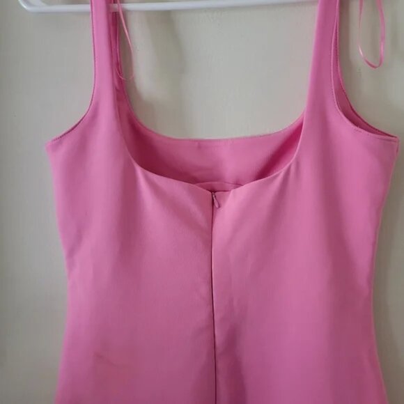 NWT! ZARA Viral Bloggers Favorite Long Pink Midi Maxi Dress - Picture 15 of 15